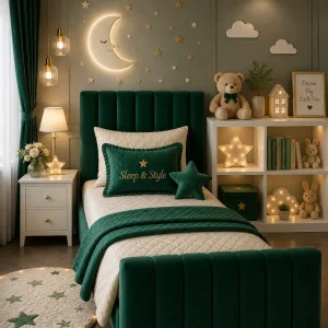 Premium Vertical Panel Kids Bed
