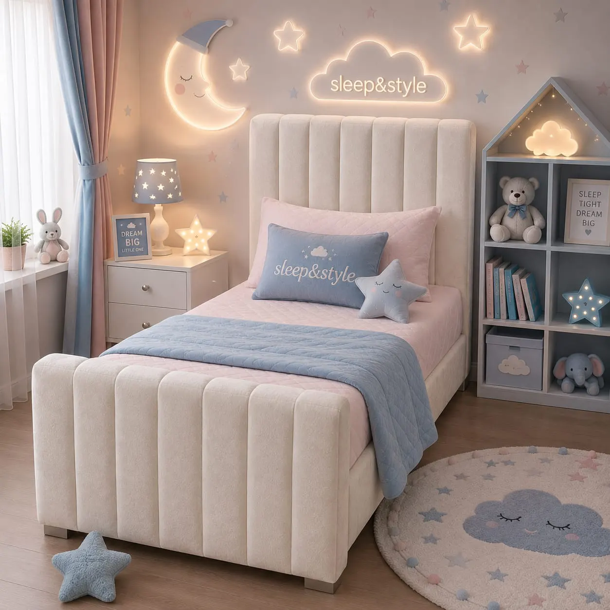 img-premium-white-vertical-panel-kids-bed